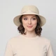 Шляпа LuckyLOOK женская со средними полями 817-952 One size Светло-бежевый - изображение 5