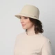 Шляпа женская с маленькими полями LuckyLOOK 844-019 One size Бежевый - изображение 1