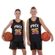 Форма баскетбольная детская NBA клуб Phoenix Suns 35 размер М (122-128 см) BA-9830 - изображение 2