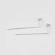 Срібні сережки Minimal 520769 - зображення 1