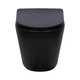 Унітаз підвісний Qtap Scorpio Ultra Quiet безобідковий з сидінням Soft-close MATT BLACK QT14332380AMB - зображення 3