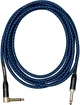 Кабель інструментальний Cascha CCP-G2ABL6 (Professional Line Guitar Cable, Tweed Blue, 6 м) - зображення 3