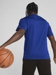 Футболка спортивная длинная мужская Puma Posterize Tee I 63049802 S Синяя (4067984221933) - изображение 2