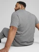 Футболка хлопковая длинная мужская Puma Ess No. 1 Logo Tee 68253203 M Medium Gray Heather с принтом (4067983297151) - изображение 2