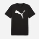 Футболка хлопковая длинная мужская Puma Ess Tee 68253601 S Black с принтом(4067983302121) - изображение 6