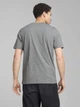 Футболка хлопковая длинная мужская Puma Ess Tee 68253603 L Medium Gray Heather с принтом (4067983302015) - изображение 2