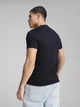 Футболка хлопковая длинная мужская Puma Ess Tee 68253616 M New Navy с принтом (4067983301865) - изображение 2