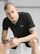 Футболка хлопковая длинная мужская Puma Ess Small Logo Tee 68253801 M Black (4067983302268) - изображение 1