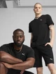 Футболка хлопковая длинная мужская Puma Ess Small Logo Tee 68253801 M Black (4067983302268) - изображение 3