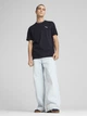 Футболка хлопковая длинная мужская Puma Ess Small Logo Tee 68253816 M New Navy (4067983307898) - изображение 3
