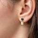 Золотые серьги Minimal ЗВС-385еж - изображение 5