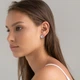 Серебряные серьги Minimal ВС-216 - изображение 2