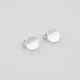 Серебряные серьги Minimal 520793 - изображение 1