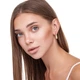 Серебряные серьги с позолотой Minimal ВС-260з - изображение 2