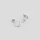 Серебряные серьги Minimal 520357/1б - изображение 3