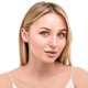 Серебряные серьги с позолотой Minimal С0088ж - изображение 2