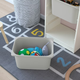 Стелаж із контейнерами TROFAST 46x30x145 см IKEA 893.294.66 сірий - зображення 2