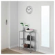 Стелаж HYLLIS 60x27x74 см IKEA 304.283.26 світло-сірий - зображення 2