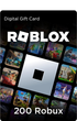 Карта пополнения Roblox Gift Card на 200 ROBUX | Все регионы - изображение 1