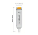 Флешка USB 2в1 Kodak 64GB Type-C USB 3.1 для телефона и компьютера Silver - изображение 2