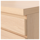 Комп'ютерний стіл MALM 140х65 см IKEA 203.598.23 дуб - зображення 3