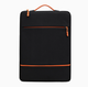 Сумка-чехол для ноутбука 15,6" плоская вертикальная с ручкой и карманом для аксессуаров Черный/оранжевый (S699-2) - изображение 1