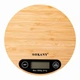 Кухонные настольные электронные весы для взвешивания продуктов Sokany SK-19024 до 5кг LCD-дисплей Дерево - изображение 1