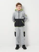 Подростковые теплые флисовые спортивные штаны для мальчика Lemon Active Boy ZL4120901ACB-019 164 см Серые (5904986441398) - изображение 3