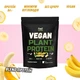 Веганський рослинний протеїн Feel Power (cуміш) - Vegan plant protein Вlend (Банановий рай) 450 г - зображення 2