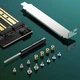 PCI-E 3.0 контролер для SSD Ugreen CM302 M.2 NVMe + M.2 NGFF (70504) - зображення 7