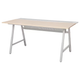 Игровой стол UTESPELARE IKEA 105.715.32 ясень/серый - изображение 1