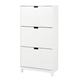Тумба для обуви STALL 79x29x148 cm IKEA 505.302.62 белый - изображение 1