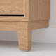 Тумба для взуття STALL 79x29x148 cm IKEA 005.302.26 дуб - зображення 5
