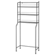 Полиця над унітазом FROSJON IKEA 605.749.05 чорний - зображення 1