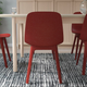 Кухонный стул ODGER IKEA 705.165.52 красный - изображение 4
