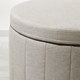 Пуф з місцем для зберігання SIDSJO IKEA 605.623.42 бежевий - зображення 2