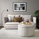 Пуф з місцем для зберігання SIDSJO IKEA 605.623.42 бежевий - зображення 3