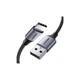 Дата кабель USB 2.0 AM to USB-C 3.0m 3.0A 18W US288 Space Gray Ugreen (m481410) - зображення 2