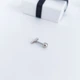 Серьга штанга для пирсинга уха, хряща, хеликса DeKolie MK1197-34 серебряный - изображение 4
