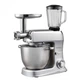 Кухонный комбайн 3в1 Royalty Line PKM-2100BG Silver SLOVAKIA 2100W 7.5L с мясорубкой планетарный миксер тестомес и блендер - изображение 1