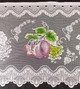 Гардина біла коротка з кольоровим малюнком висотою 0.45 м. (А145) - зображення 3