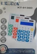 Настільний електронний калькулятор COKTA KT 91З6D з 12-розрядним LCD дислеєм та сонячною панеллю, Помаранчевий - зображення 4