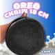 Огромный Сквиш Орео XXL 18 см антистресс липкий Таба печенье Oreo Черный - изображение 2