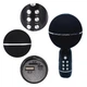 Аккумуляторный микрофон Bluetooth Yaso, беспроводной караоке микрофон с MP3-плеером, звуковыми эффектами и записью вокала Черный YSD-088 - изображение 1