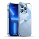 Противоударный чехол для iPhone 16 Pro IPAKY Crystal Series с бортиками Прозрачный - изображение 1