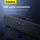 Бездротова Портативна Bluetooth Колонка Саундбар Baseus AeQur DS10 | BT5.3, 10 Вт, | з акумулятором 5000 mAh Чорний - изображение 7