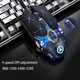 Мишка ігрова з підсвічуванням RGB 2400DPI ZIYOULANG X що світиться - зображення 3