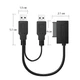 Перехідник USB 3.0 - Slimline SATA 13-pin адаптер для оптичного приводу DVD / CD-ROM, 25 см, чорний (88781030) - зображення 7