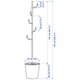 Вешалка ALGANAS IKEA 905.858.94 черный - изображение 2