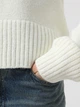 Свитер вязаный теплый женский Sewel SW973210000 42-44 Белый (Sew2000000300139) - изображение 4